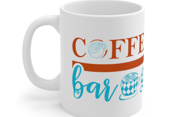 Coffee Bar – White 11oz Ceramic Coffee Mug (2)