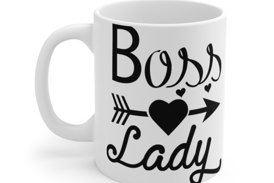 Boss Lady – White 11oz Ceramic Coffee Mug (1)