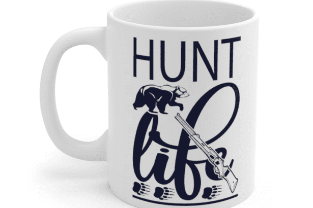 Hunt Life – White 11oz Ceramic Coffee Mug (2)
