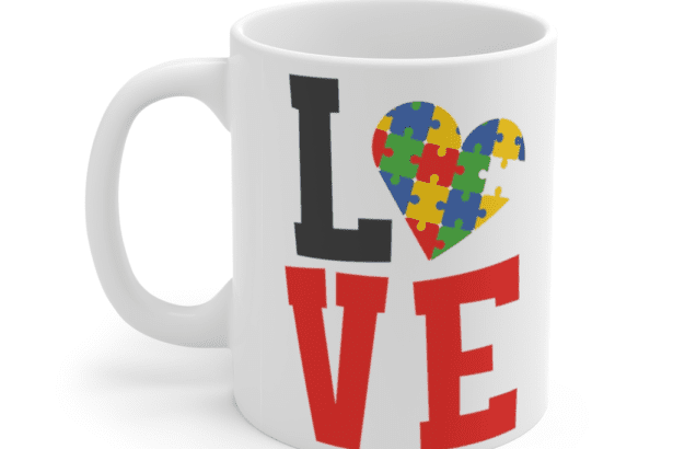 Love – White 11oz Ceramic Coffee Mug (2)