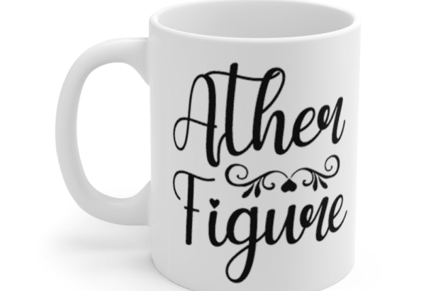 Ather Figure – White 11oz Ceramic Coffee Mug
