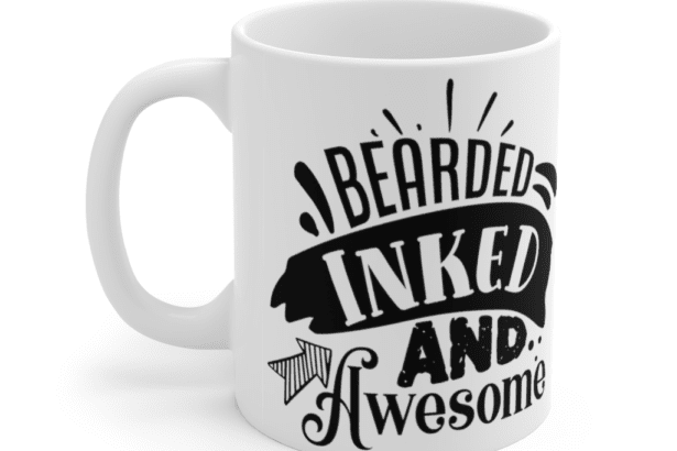 Bearded Inked and Awesome – White 11oz Ceramic Coffee Mug