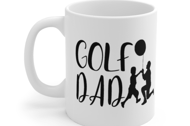 Golf Dad – White 11oz Ceramic Coffee Mug (2)
