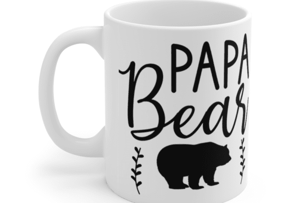 Papa Bear – White 11oz Ceramic Coffee Mug (4)