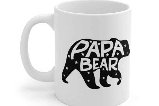Papa Bear – White 11oz Ceramic Coffee Mug (5)