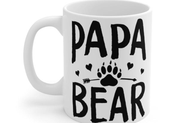 Papa Bear – White 11oz Ceramic Coffee Mug (6)