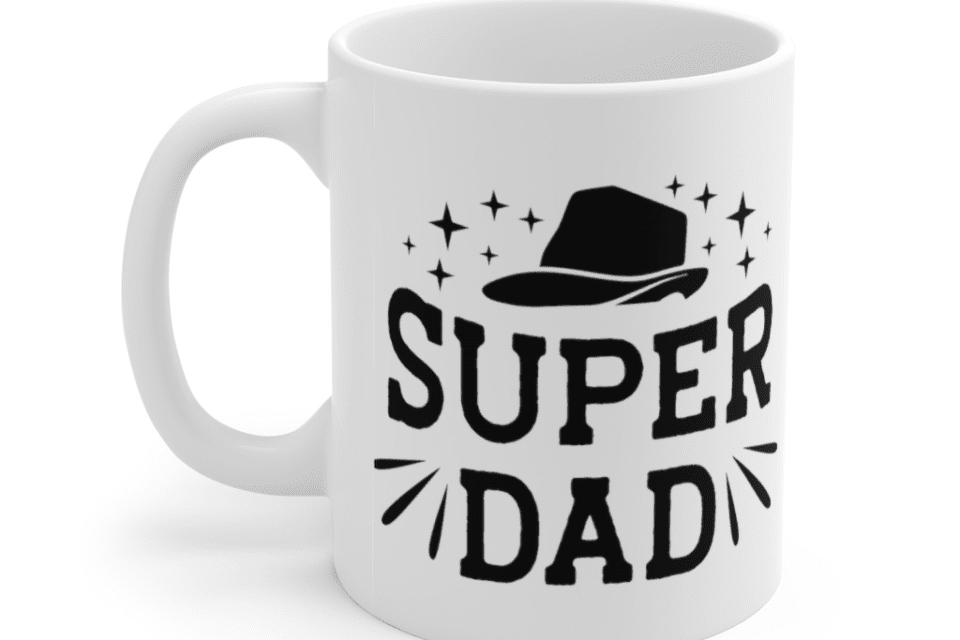 Super Dad – White 11oz Ceramic Coffee Mug