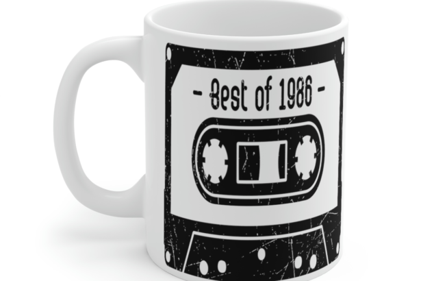 Best of 1986 – White 11oz Ceramic Coffee Mug