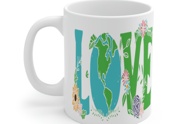 Love – White 11oz Ceramic Coffee Mug 8