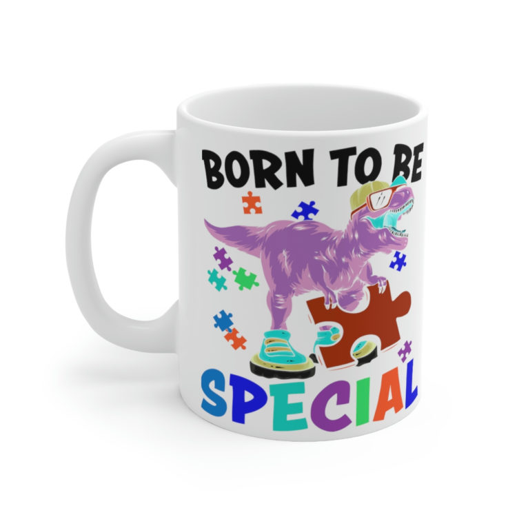 [Printed in USA] Born to be Special - White 11oz Ceramic Coffee Mug