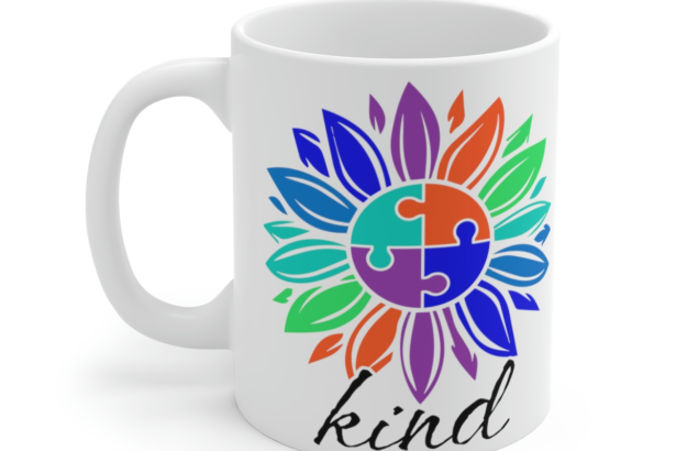 Be Kind – White 11oz Ceramic Coffee Mug 7
