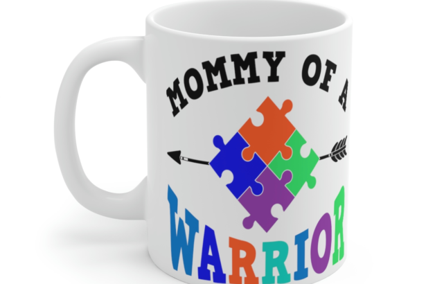 Mommy of a Warrior – White 11oz Ceramic Coffee Mug