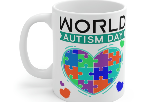 World Autism Day – White 11oz Ceramic Coffee Mug
